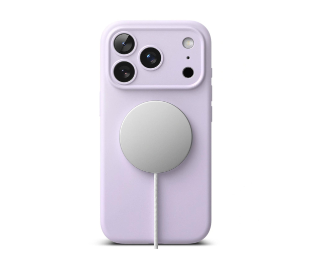 Ringke Silicone Magnetic Magsafe do Iphone 17 Pro Max Light Purple - 1359794 - zdjęcie 4